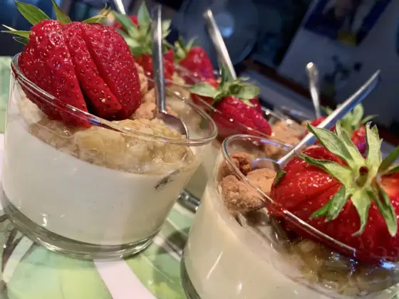 Rabarberpannacotta - Så lyckas du med perfekt balans