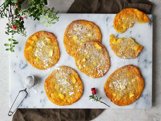 Saffranscookies med vit choklad - Baka perfekt sega kakor